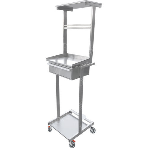 Carrello per anestesia - ANE005/A - Lory Progetti Veterinari srl - per studio veterinario / per dispositivi medici / di trasporto