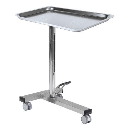 Tavolo portastrumenti in acciaio inossidabile - TAV064 - Lory Progetti Veterinari srl