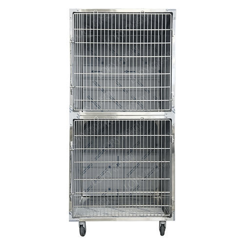 Gabbia veterinaria di isolamento - GA051 - Lory Progetti Veterinari srl - per gatti / per cani / modulare