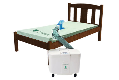 Materasso per letto ospedaliero - Novamed Europe - ad aria statica / con pompa ad aria