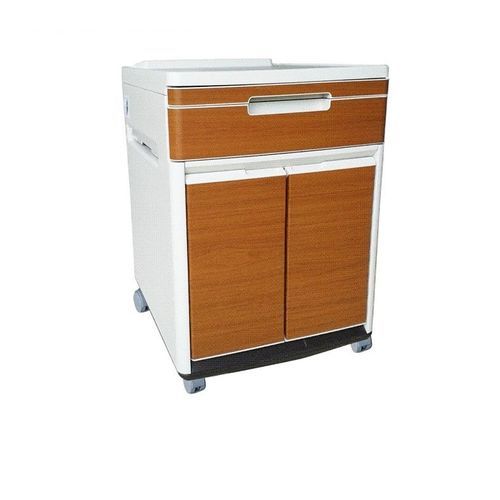 Comodino con rotelle - BC013 - Rooe Medical - con cassetti
