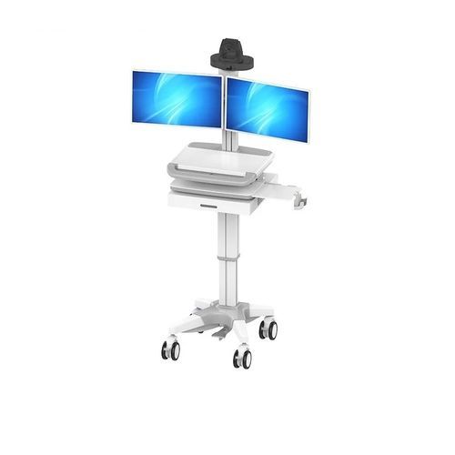 Carrello ospedaliero - BWT-006 - Rooe Medical - per cartelle cliniche / per apparecchio / per schermi di dispositivi medici