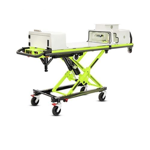 Barella con carrello da trasporto - EA-3AD - Rooe Medical - di trasferimento / di emergenza / idraulica