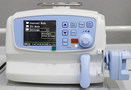 Pompa-siringa per anestesia - WRSP-605T  - Rooe Medical - a 1 via / TCI / con touch screen