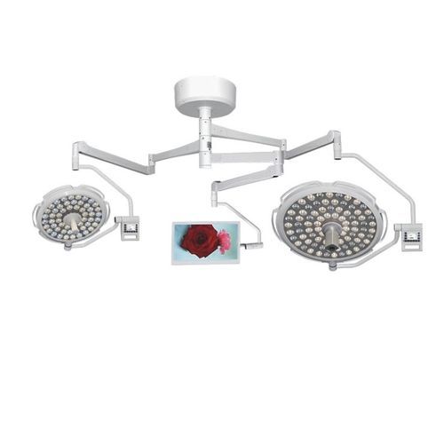 Lampada scialitica a soffitto - AKL-Grace series - Rooe Medical - LED / veterinaria / 2 bracci