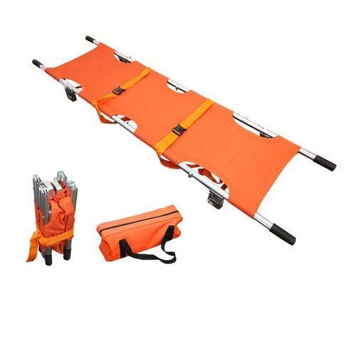 Barella di emergenza - EA-1D4/5 - Rooe Medical - pieghevole / impilabile / in alluminio