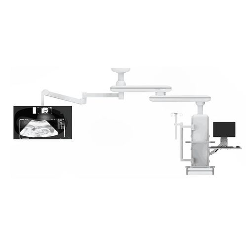 Braccio di distribuzione a soffitto - AOT-DT-100  - Rooe Medical - per sala operatoria / per endoscopia / semplice