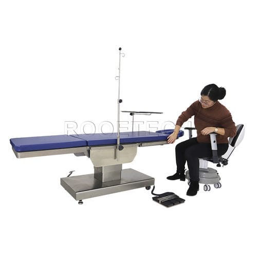 Tavolo operatorio per oftalmologia - AOT200 - Rooe Medical - elettrico / con sistema di sollevamento / mobile