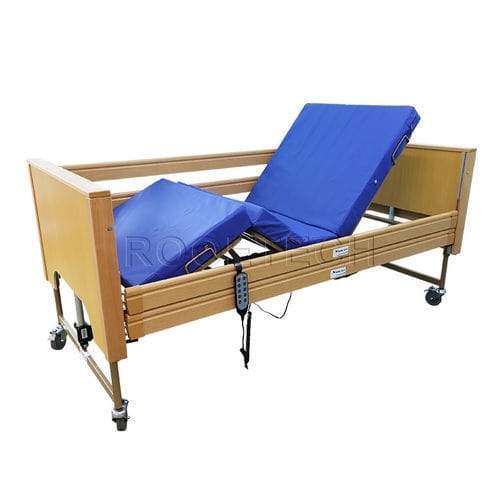 Letto da ospedale - BAE509 - Rooe Medical - per cure domiciliari / per lungodegenza / elettrico