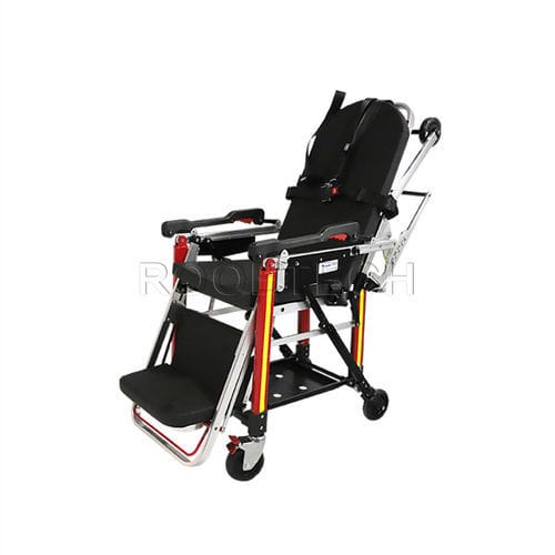 Poltrona barella manuale - EA-3D1 Plus - Rooe Medical - a molla / ad altezza regolabile / con schienale regolabile