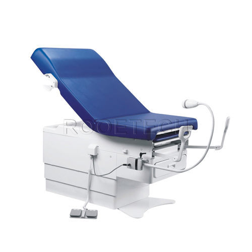 Lettino da visita ginecologico - A-S106B - Rooe Medical - per gestante / elettrico / ad altezza regolabile