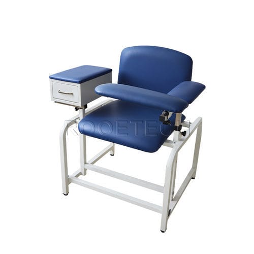Poltrona per prelievo di sangue manuale - BXD103 - Rooe Medical - a 2 sezioni / con braccioli