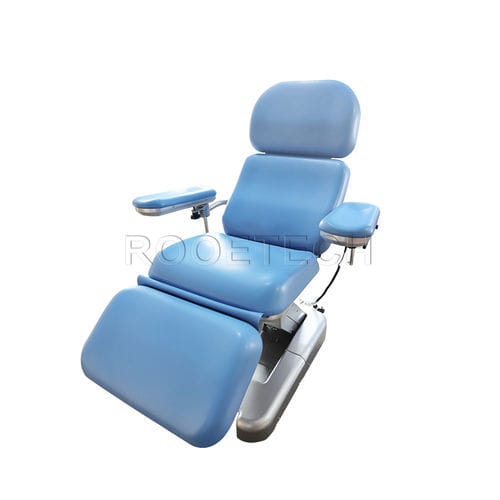 Poltrona per prelievo di sangue elettrica - BXD101 - Rooe Medical - ad altezza regolabile / con poggiagambe / inclinabile