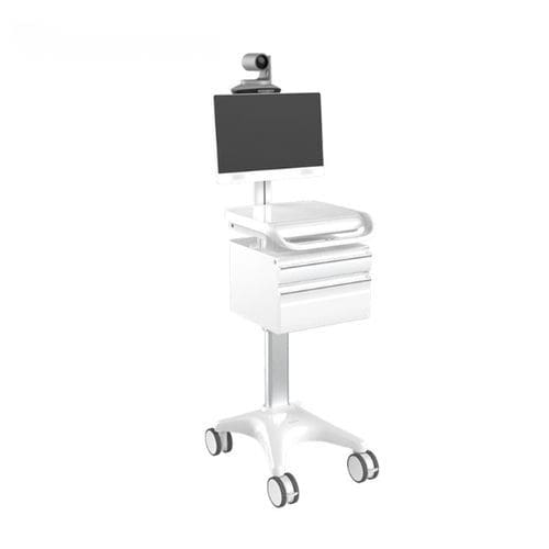 Carrello per telemedicina per videoconferenza - BWT-007Plus - Rooe Medical - per tablet PC / per pannello PC / mobile