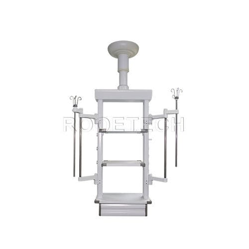 Braccio di distribuzione a soffitto - AOT-DT-40 - Rooe Medical - per terapia intensiva / per sala operatoria / per anestesia