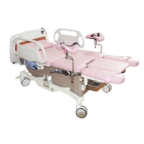 Poltrona da parto meccanica - ALDR100C - Rooe Medical - su rotelle / con poggiagambe / con poggiatesta