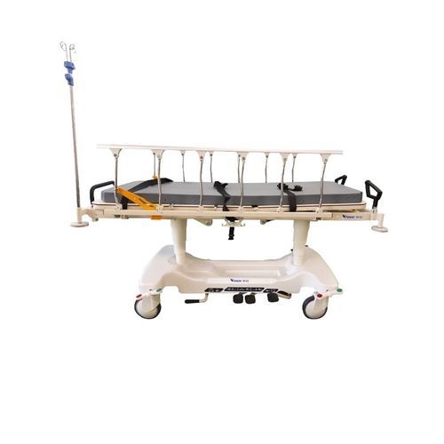 Barella con carrello da trasporto - BD111BD - Rooe Medical - passamalati / per diagnostica per immagini / di trasferimento