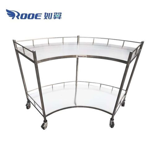 Carrello medico - BSS203 - Rooe Medical - per chirurgia / per strumenti / multifunzione