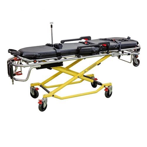 Barella con carrello da trasporto - EA-3G - Rooe Medical - di emergenza / manuale / ad altezza regolabile