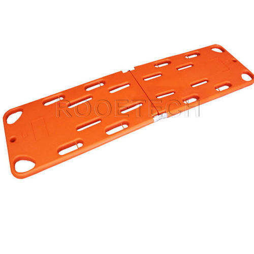 Tavola spinale in plastica - EA-1F7/F9 - Rooe Medical - pieghevole / con fermacapo / radiotrasparente