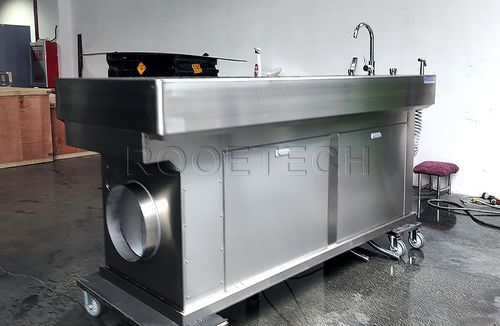 Tavolo di autopsia - GA2003A3  - Rooe Medical - di dissezione / di lavaggio salme / di dissezione di organi
