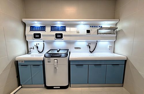 Stazione di decontaminazione per l'industria medica - QPQ001 Plus - Rooe Medical - per dispositivi / per il ricondizionamento di endoscopi / per endoscopio