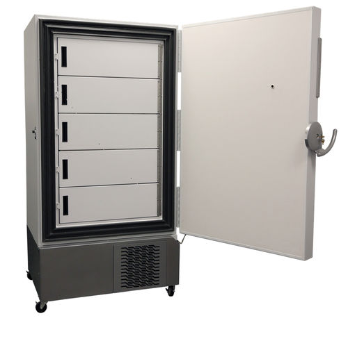Congelatore da laboratorio - ABT-115V-2186 - American Biotech Supply - ad armadio / con rotelle / 1 porta