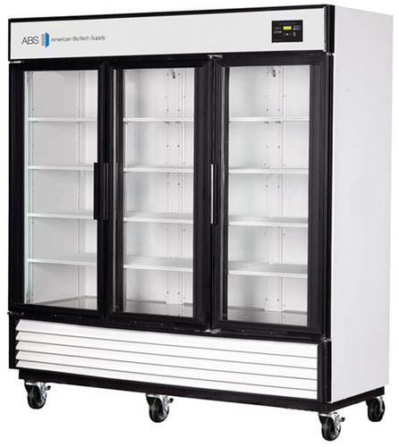 Frigorifero da laboratorio - ABT-72 - American Biotech Supply - ad armadio / con rotelle / 3 porte