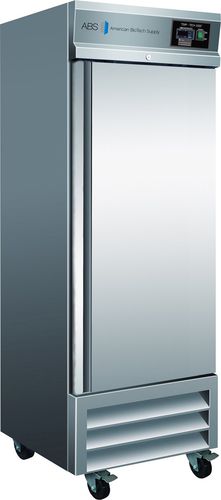 Frigorifero da laboratorio - ABT-23SS-GP - American Biotech Supply - ad armadio / con rotelle / 1 porta