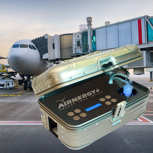 Unità di terapia spirovitale per malattie polmonari - AIRNERGY Travel Plus - Airnergy - trasportabile