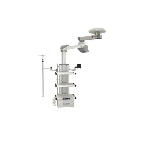 Braccio di distribuzione a soffitto - LISSAheavy-lift - INMED S.A. - per terapia intensiva / per sala operatoria / modulare