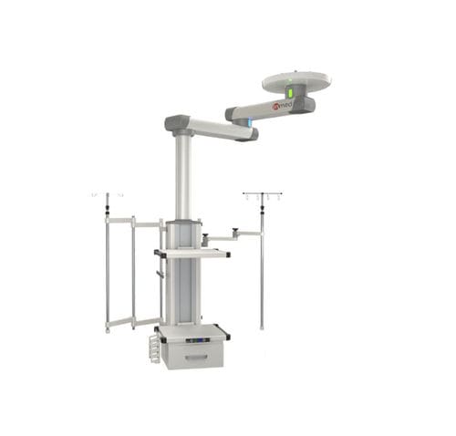 Braccio di distribuzione a soffitto - LISSAclassic - INMED S.A. - per sala operatoria / modulare / articolato