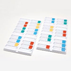 Vassoio per trasporto di campioni - 44-1308 series - BIO-OPTICA Milano - per vetrini per microscopio / in plastica / impilabile
