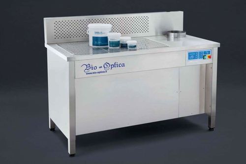 Banco da laboratorio per istopatologia - TECH 130  - BIO-OPTICA Milano - in acciaio inossidabile