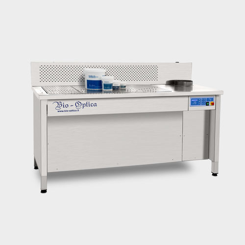 Banco da laboratorio per istopatologia - TECH 130  - BIO-OPTICA Milano - in acciaio inossidabile