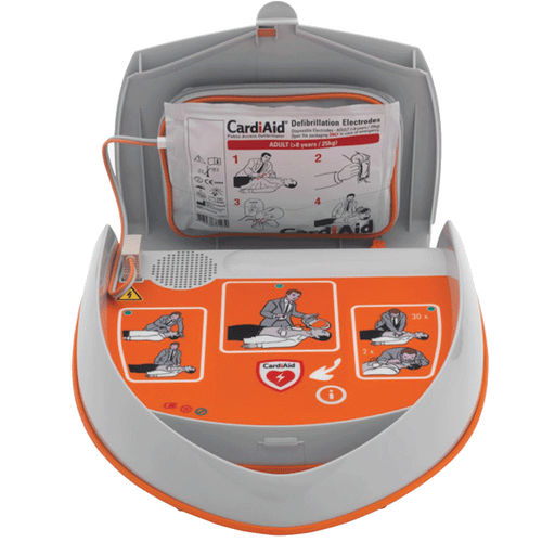 Defibrillatore esterno semiautomatico - CardiAid - Cardia International - per spazio pubblico