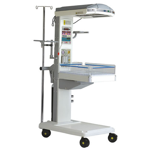 Tavolo di rianimazione neonatale con lampada per fototerapia - 5000 P - Neotech Medical Systems - Trendelenburg / su rotelle