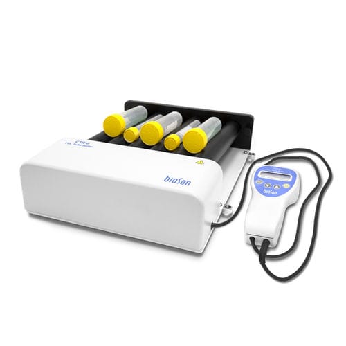 Miscelatore di laboratorio a rulli - CTR-6 - Biosan - basculante / digitale / per incubatore a C2