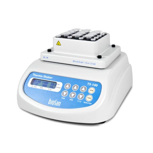 Termomiscelatore digitale - TS-100 - Biosan - orbitale / da banco / compatto