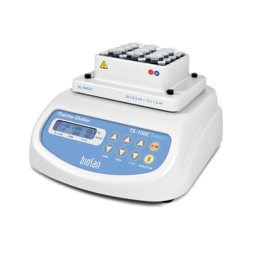 Termomiscelatore orbitale - TS-100C Smart - Biosan - da banco / compatto / per preparazione di campioni
