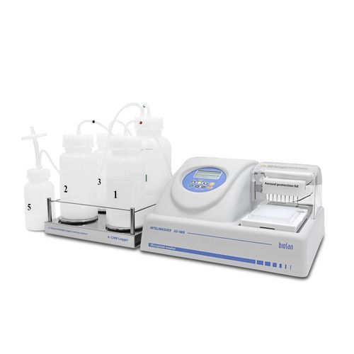 Lavatore per micropiastre automatizzato - 3D-IW8 - Biosan - da laboratorio / per test ELISA / da ricerca