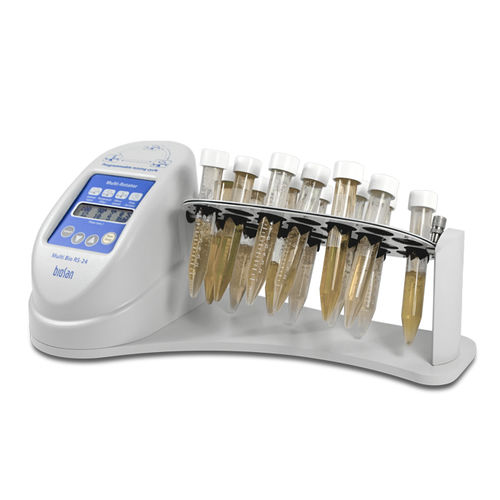 Agitatore di laboratorio ad asta - Multi Bio RS-24 - Biosan - a movimento alternativo / basculante / a vibrazione