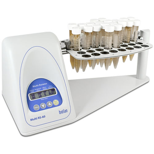 Agitatore di laboratorio rotativo - Multi RS-60 - Biosan - digitale / di ibridazione / da banco
