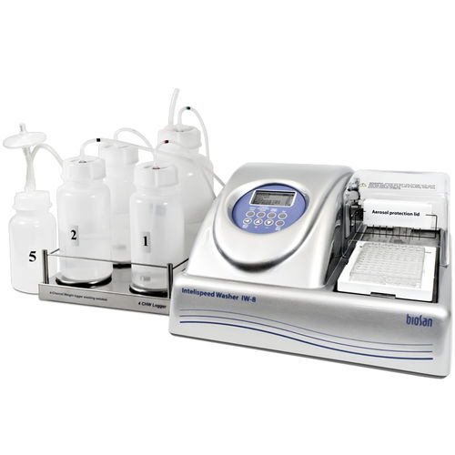 Lavatore per micropiastre automatizzato - IW-8 - Biosan - da laboratorio / per ELISA / da ricerca