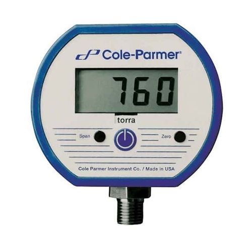 Vacuometro da laboratorio - 760 - Cole-Parmer - digitale / compatto
