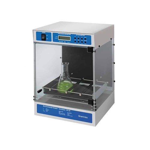 Agitatore di laboratorio con incubatore - ES-20 - Grant Instruments - digitale / per campioni biologici / compatto