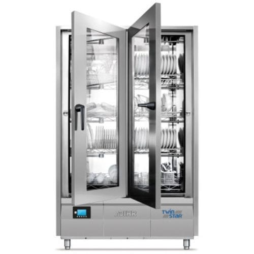 Lavastoviglie semiautomatico - TWIN STAR - DIHR - compatto / in acciaio inossidabile