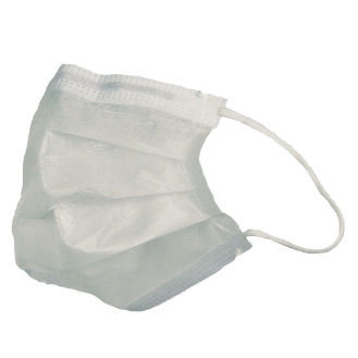 Mascherina chirurgica scatola da 50 pezzi - Critical Cover® MVT - ALPHA PROTECH - bianca / monouso / traspirante