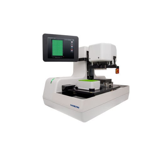 Sistema di automazione di laboratorio di decapsulazione tubi - LabElite - Hamilton Storage - robotizzata