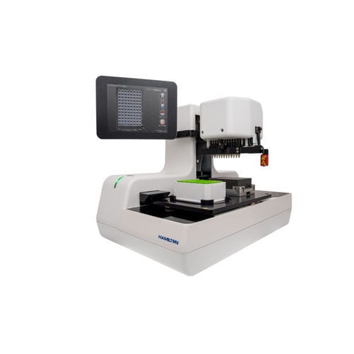 Sistema di automazione di laboratorio di decapsulazione tubi - LabElite I.D. - Hamilton Storage - per incapsulamento tubi / robotizzata